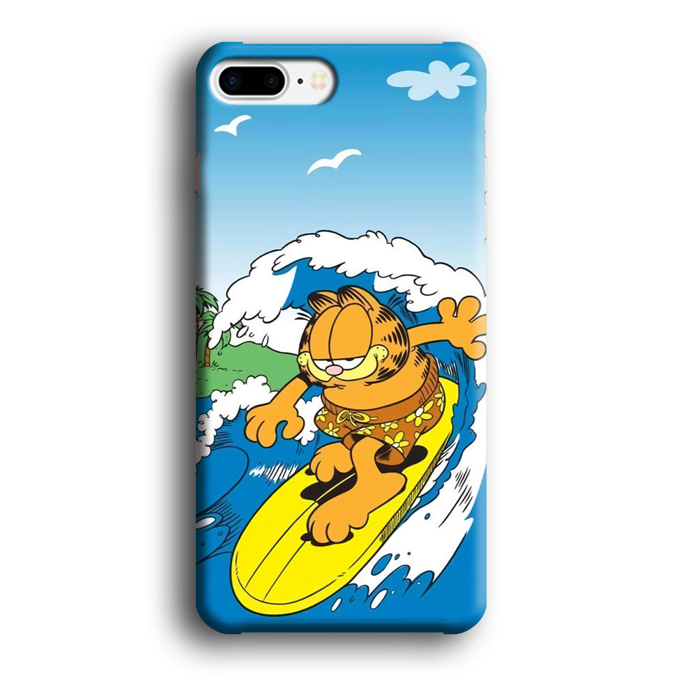 Garfield Surfing iPhone 8 Plus Case