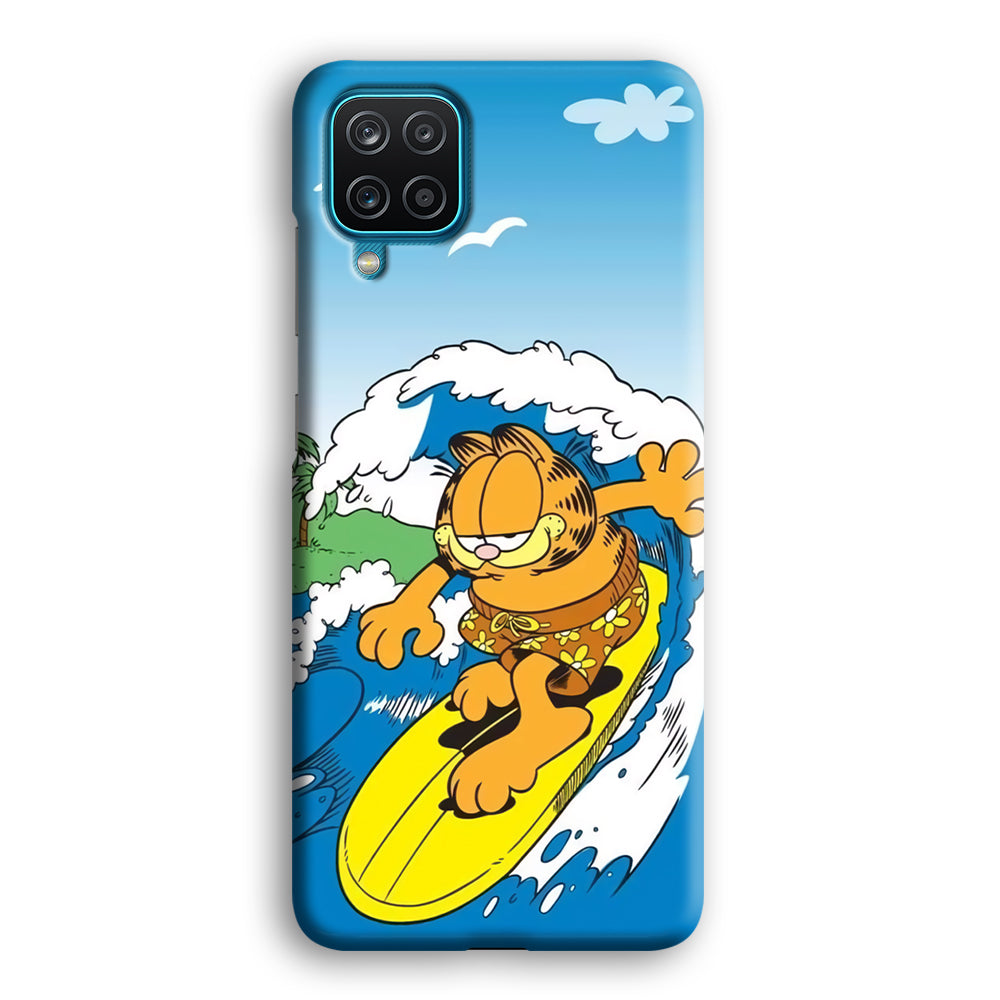 Garfield Surfing Samsung Galaxy A12 Case