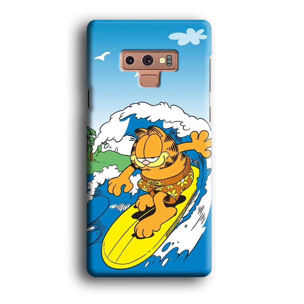 Garfield Surfing Samsung Galaxy Note 9 Case