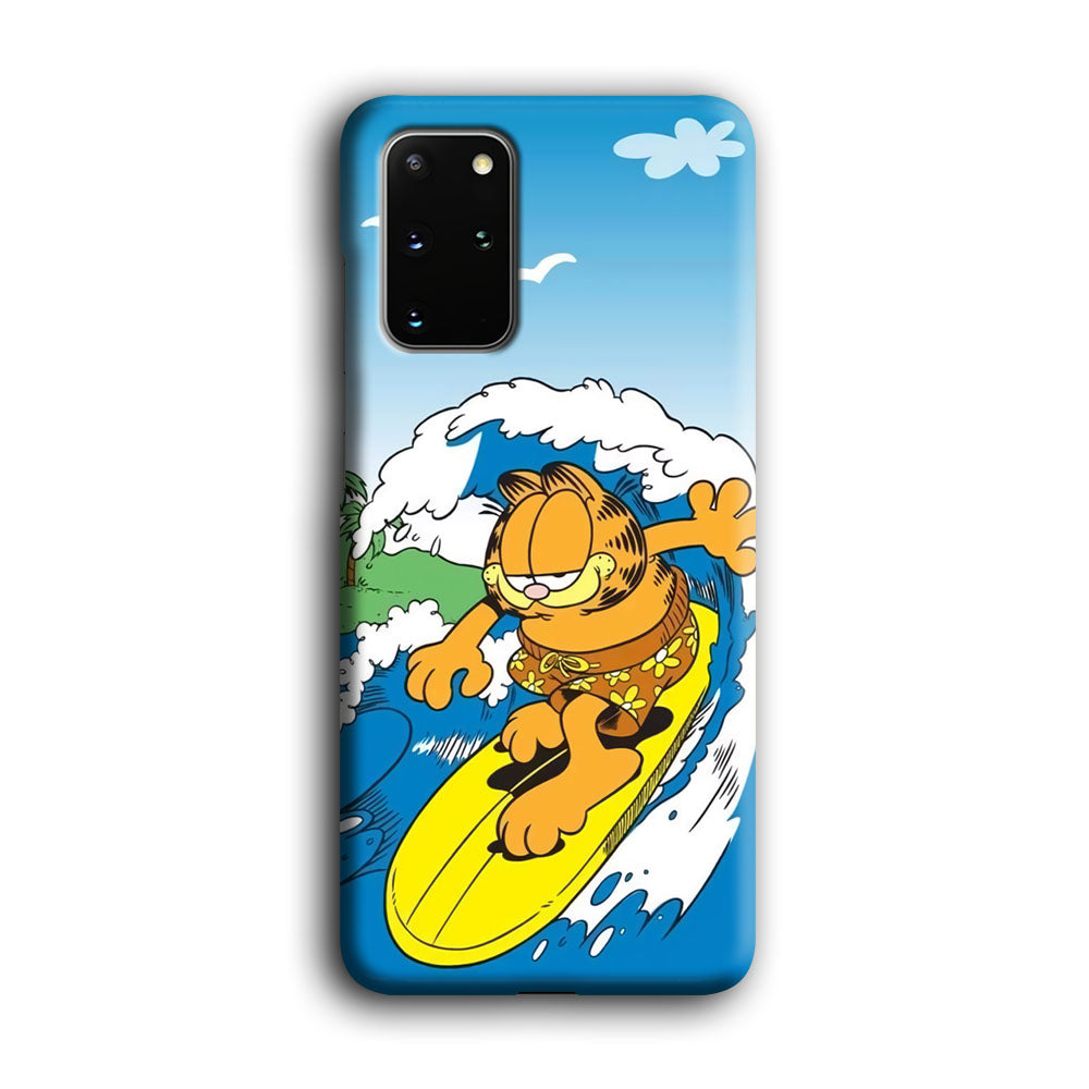 Garfield Surfing Samsung Galaxy S20 Plus Case