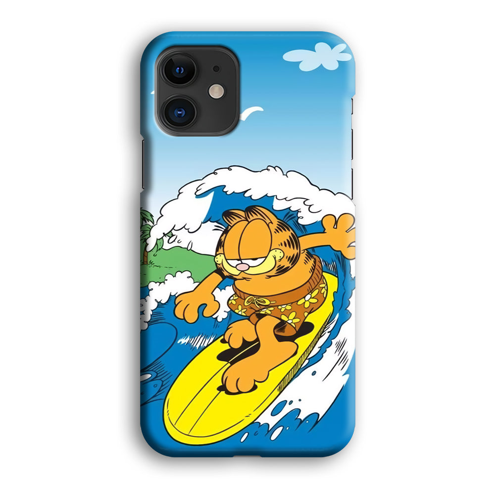 Garfield Surfing iPhone 12 Case