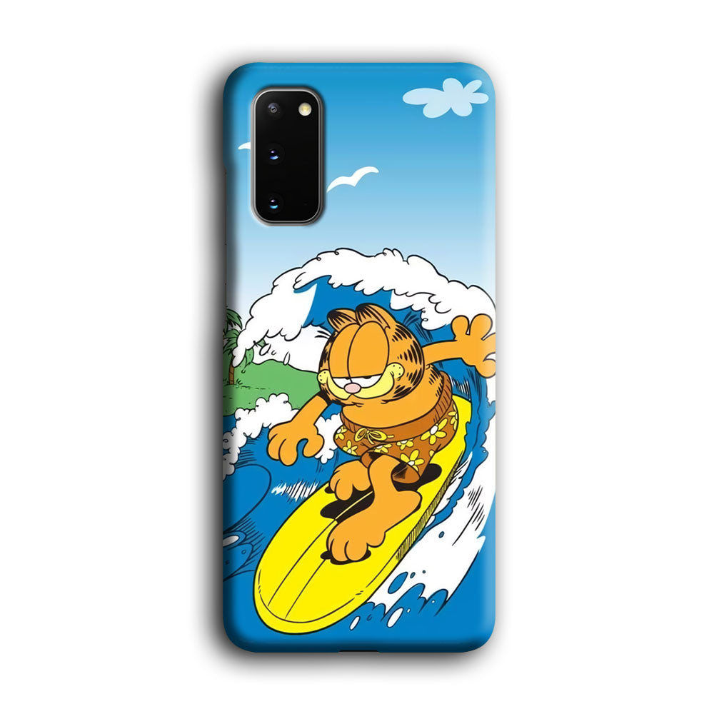 Garfield Surfing Samsung Galaxy S20 Case