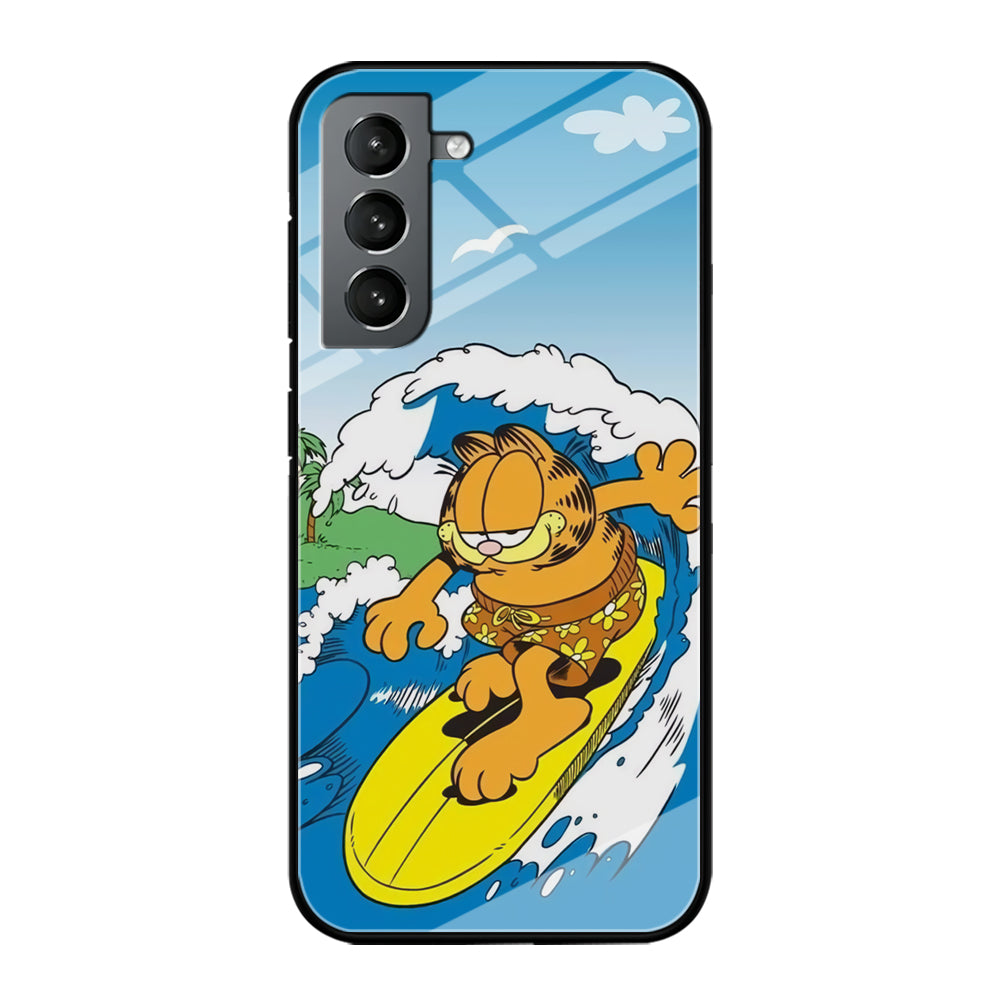 Garfield Surfing Samsung Galaxy S21 Plus Case