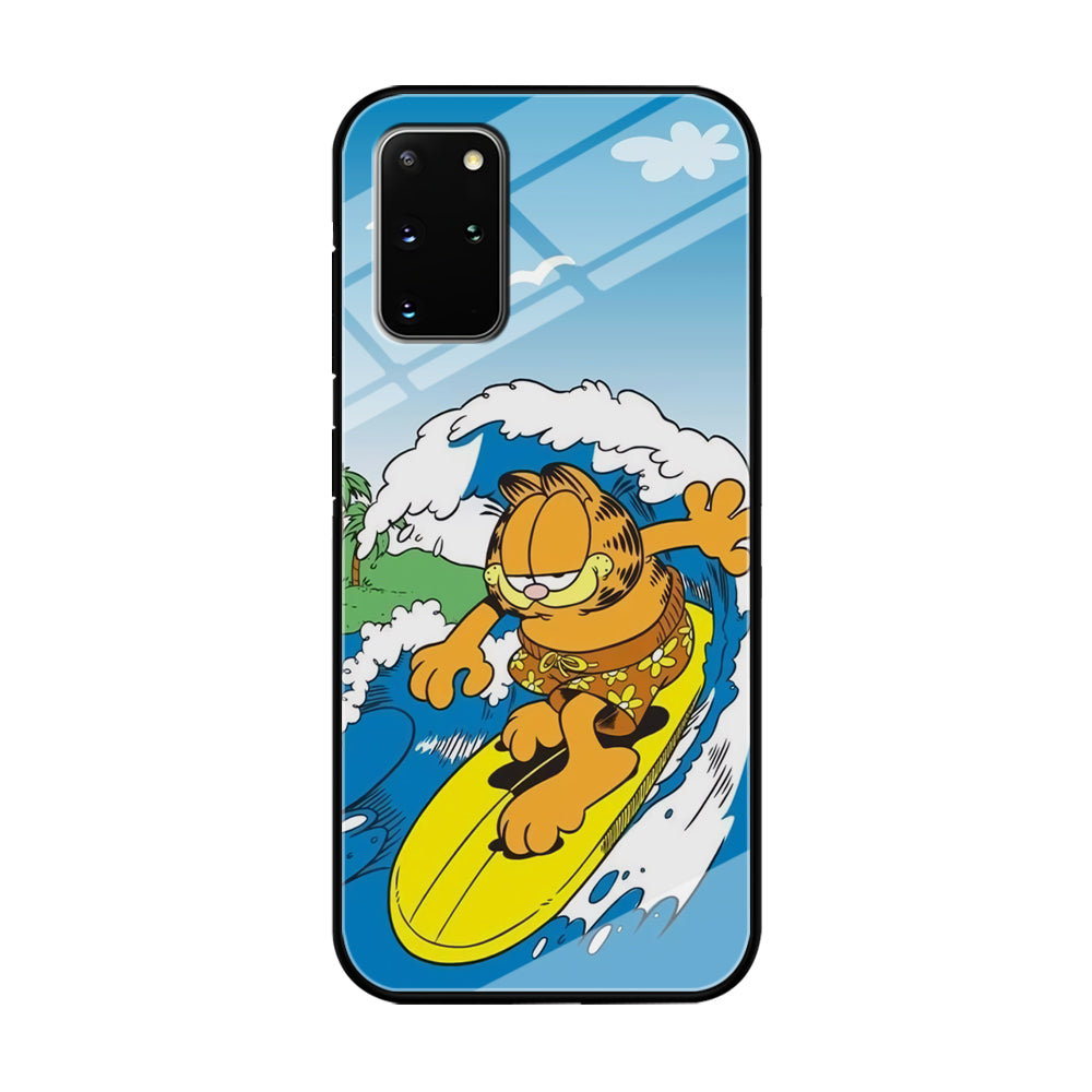 Garfield Surfing Samsung Galaxy S20 Plus Case