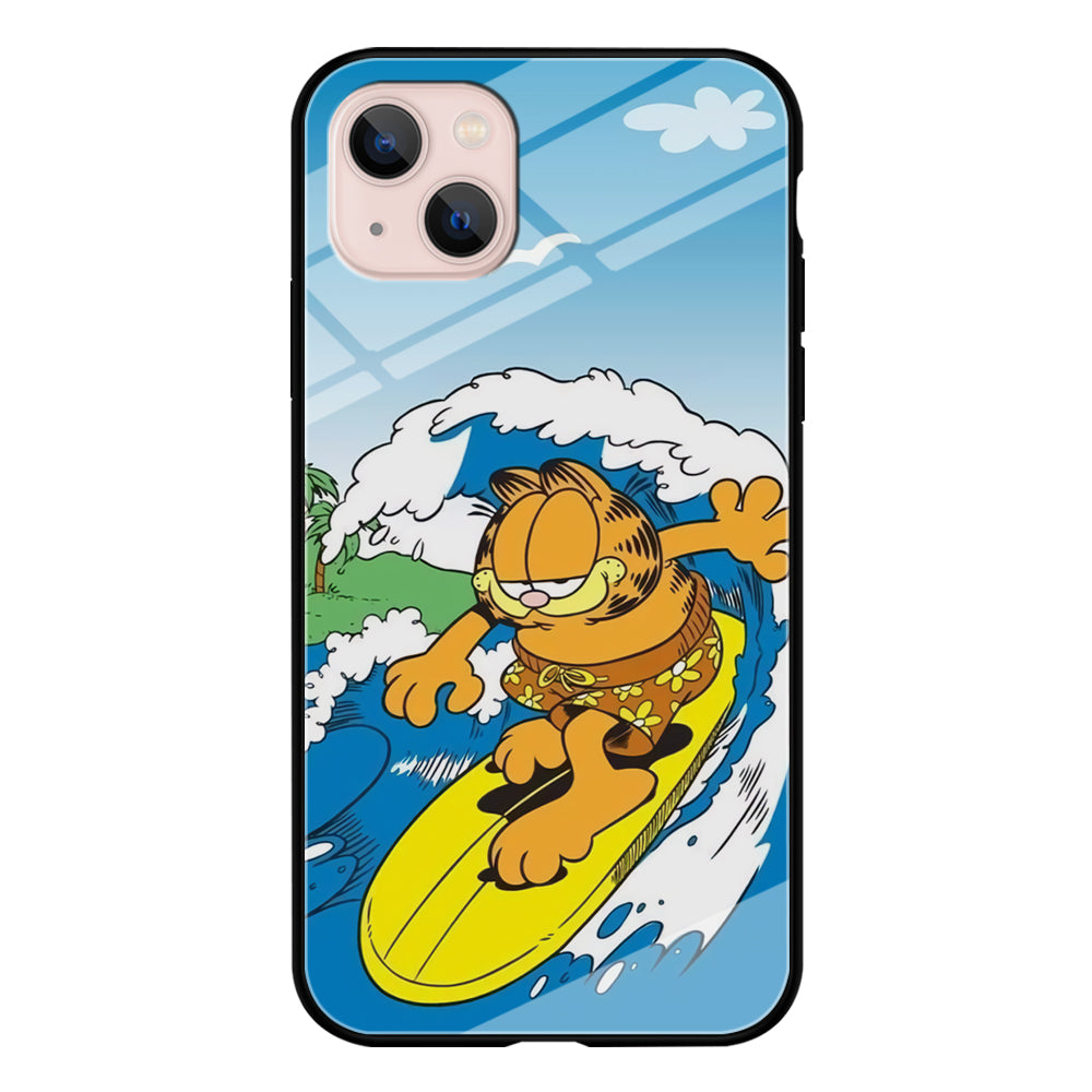 Garfield Surfing iPhone 13 Case