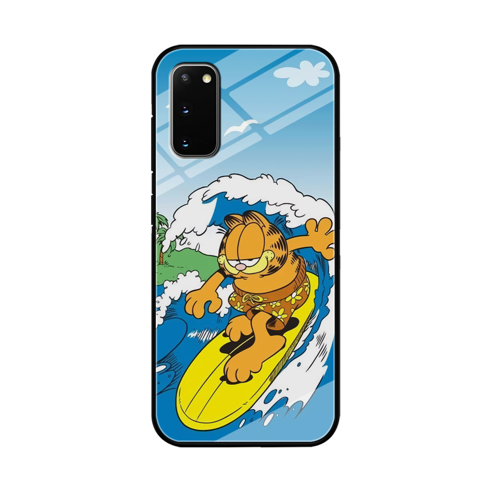 Garfield Surfing Samsung Galaxy S20 Case