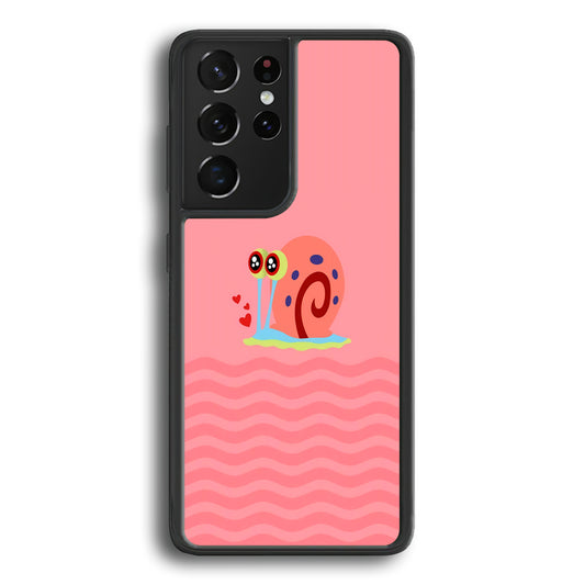 Gary Squarepants Cuteness of Pet Samsung Galaxy S21 Ultra Case - Ezzystore