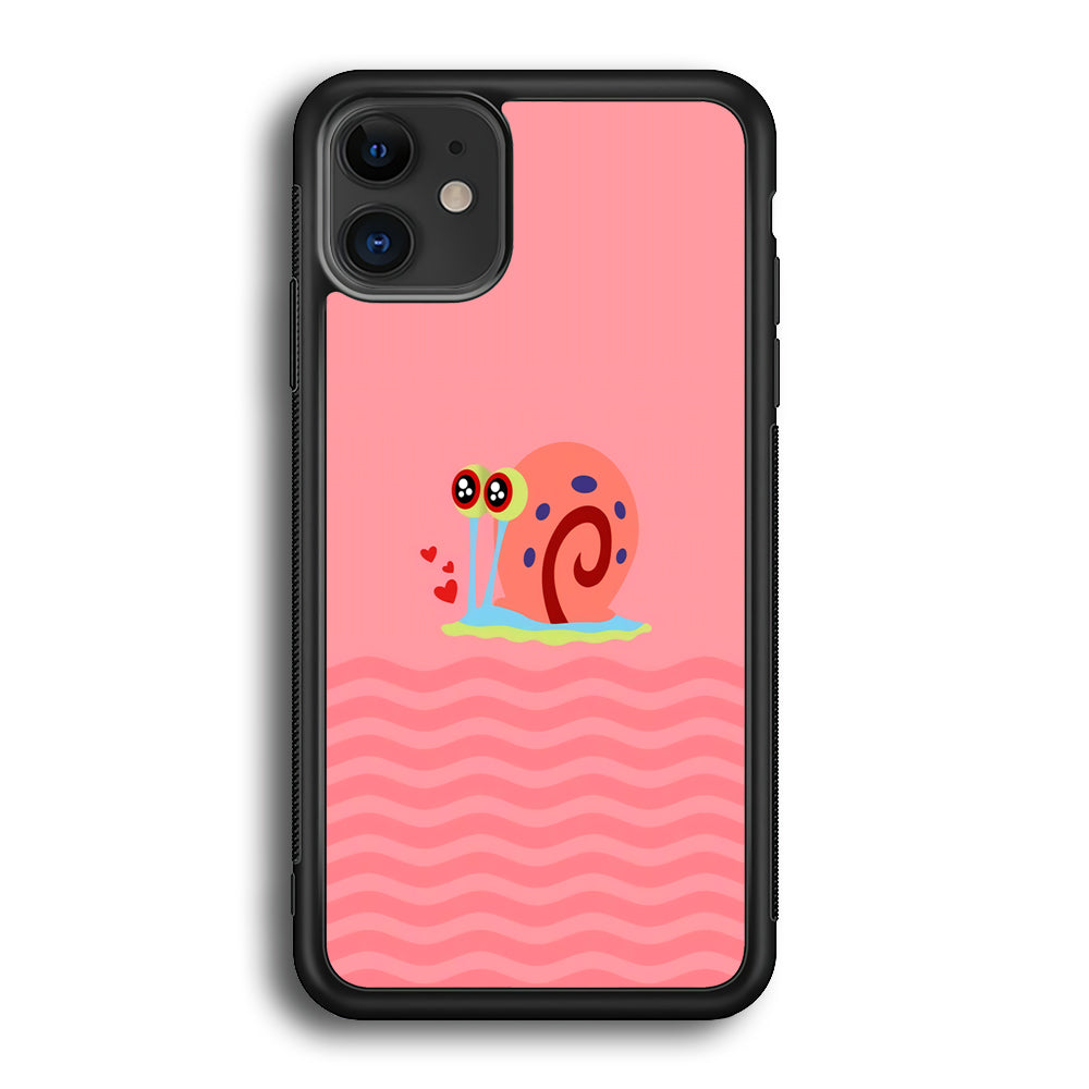 Gary Squarepants Cuteness of Pet iPhone 12 Case