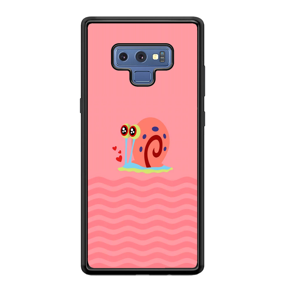 Gary Squarepants Cuteness of Pet Samsung Galaxy Note 9 Case