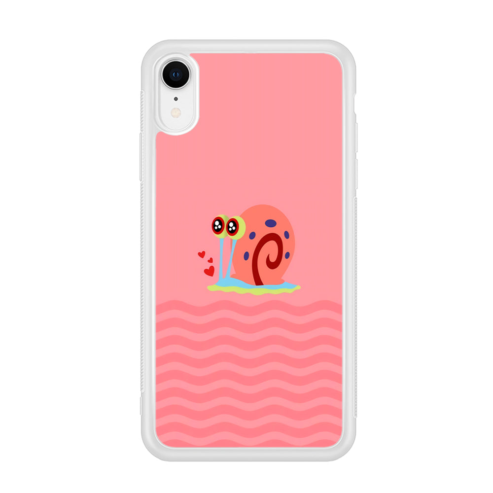 Gary Squarepants Cuteness of Pet iPhone XR Case