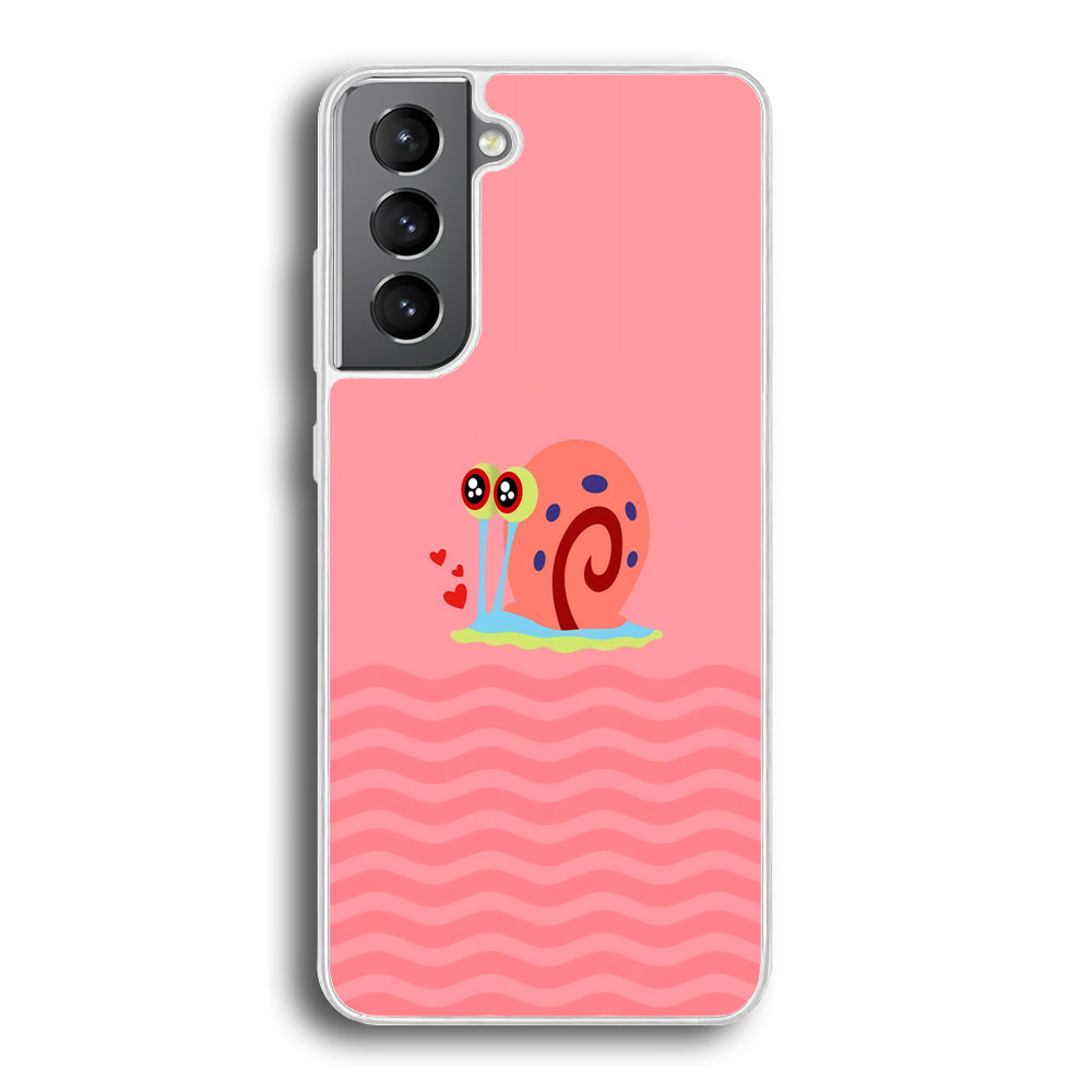 Gary Squarepants Cuteness of Pet Samsung Galaxy S21 Case