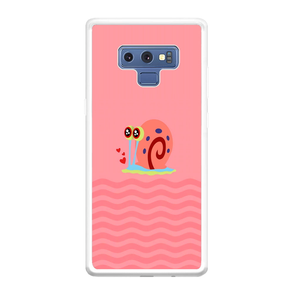 Gary Squarepants Cuteness of Pet Samsung Galaxy Note 9 Case