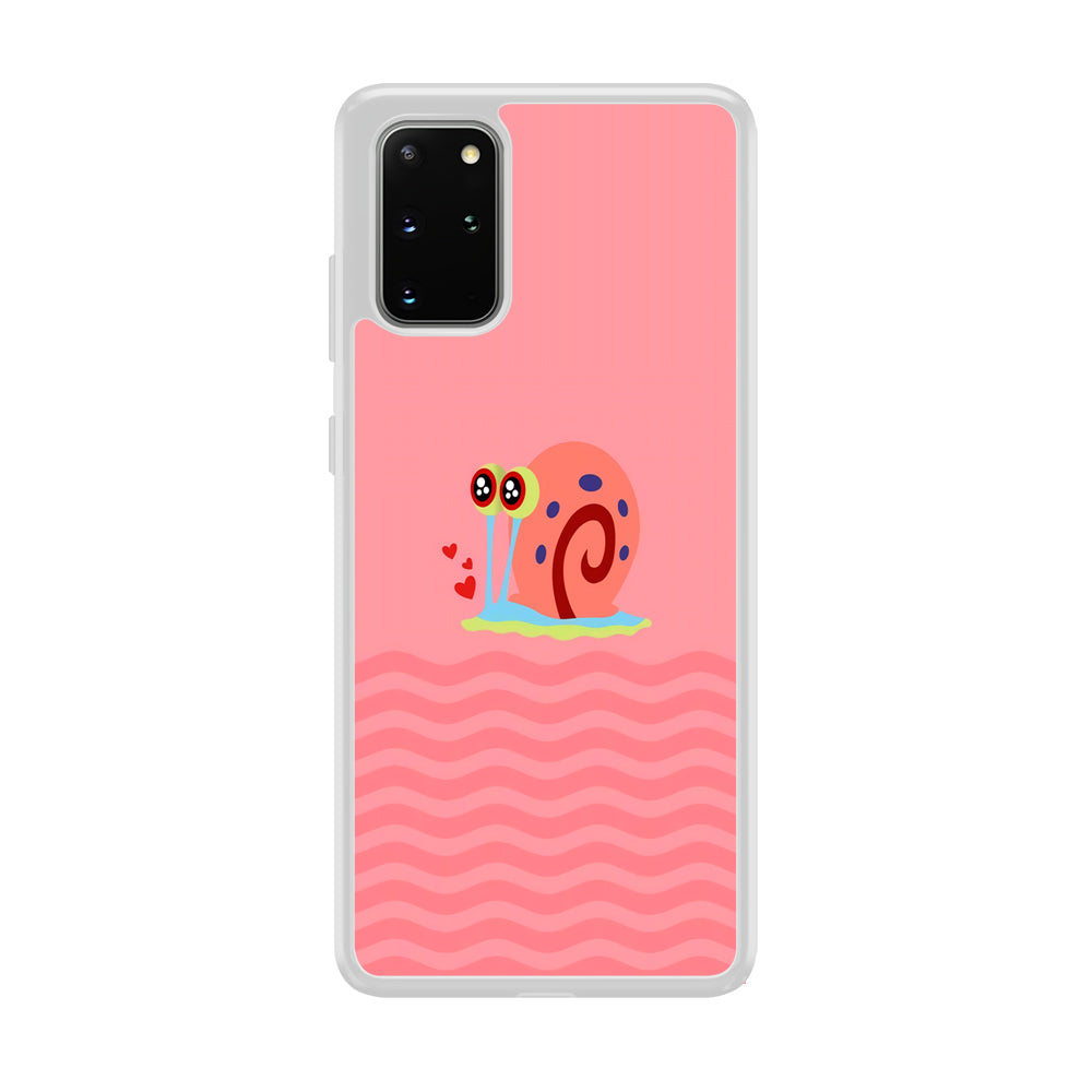 Gary Squarepants Cuteness of Pet Samsung Galaxy S20 Plus Case