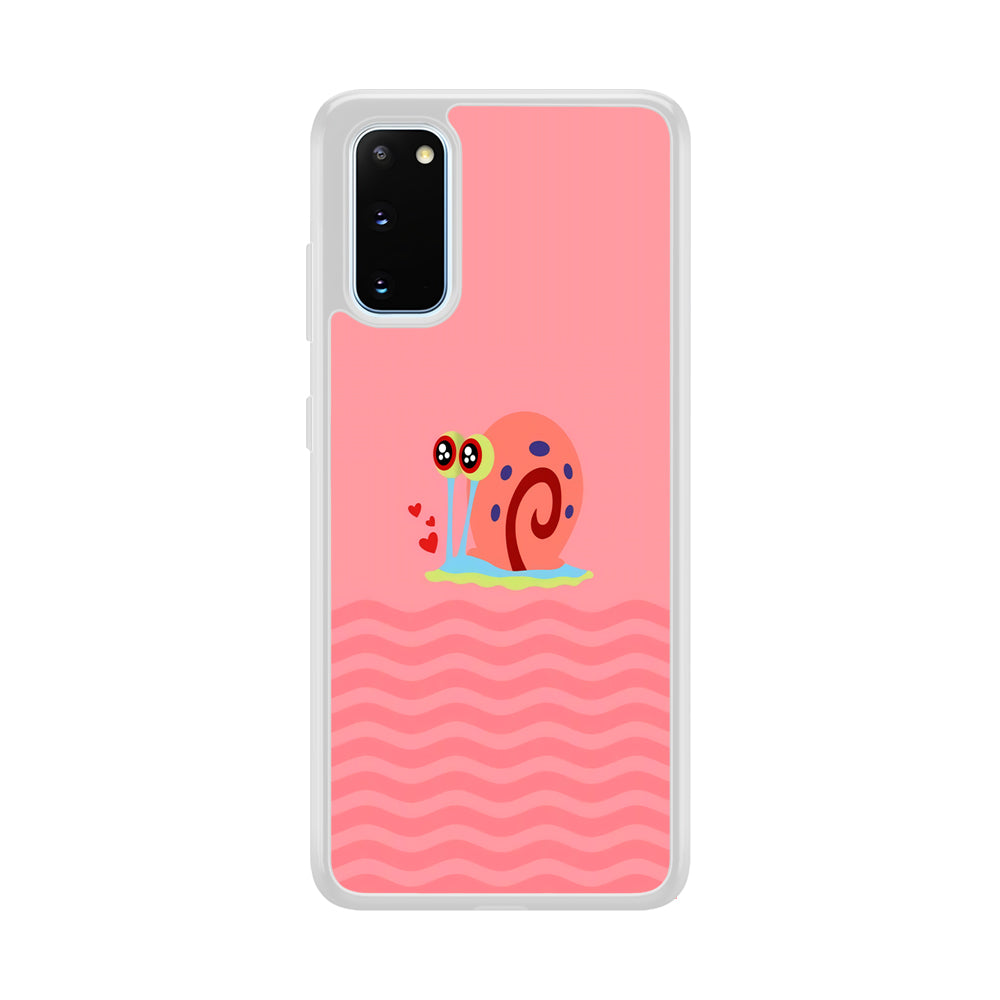 Gary Squarepants Cuteness of Pet Samsung Galaxy S20 Case