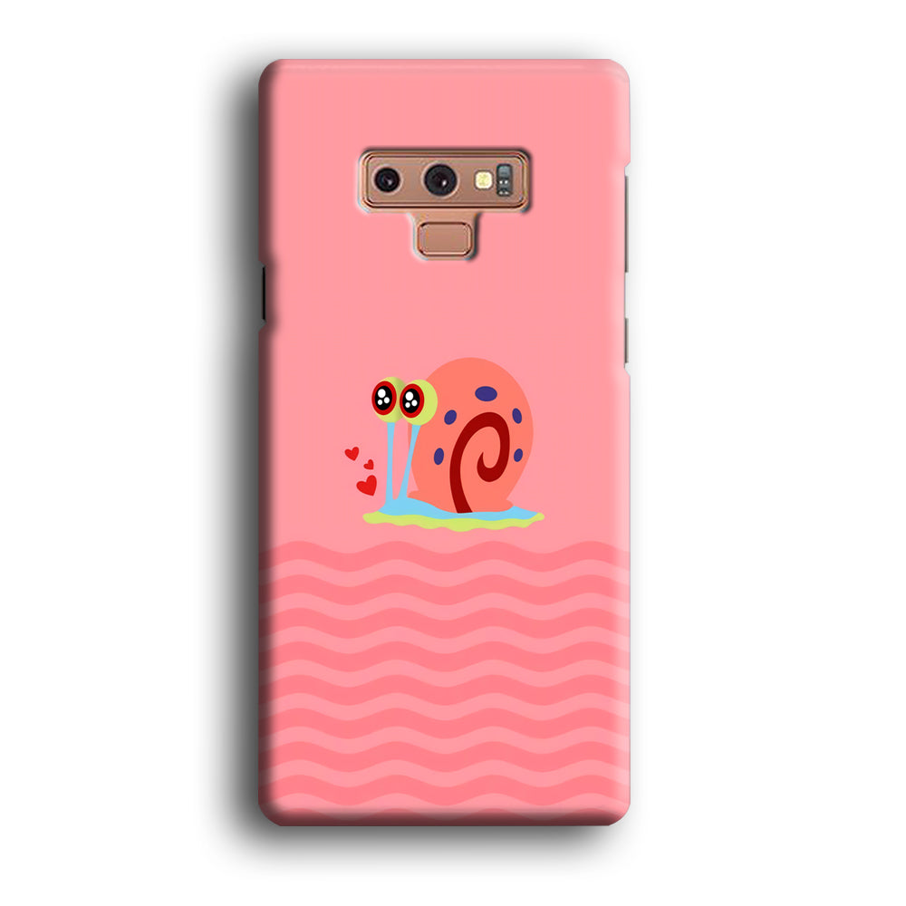 Gary Squarepants Cuteness of Pet Samsung Galaxy Note 9 Case