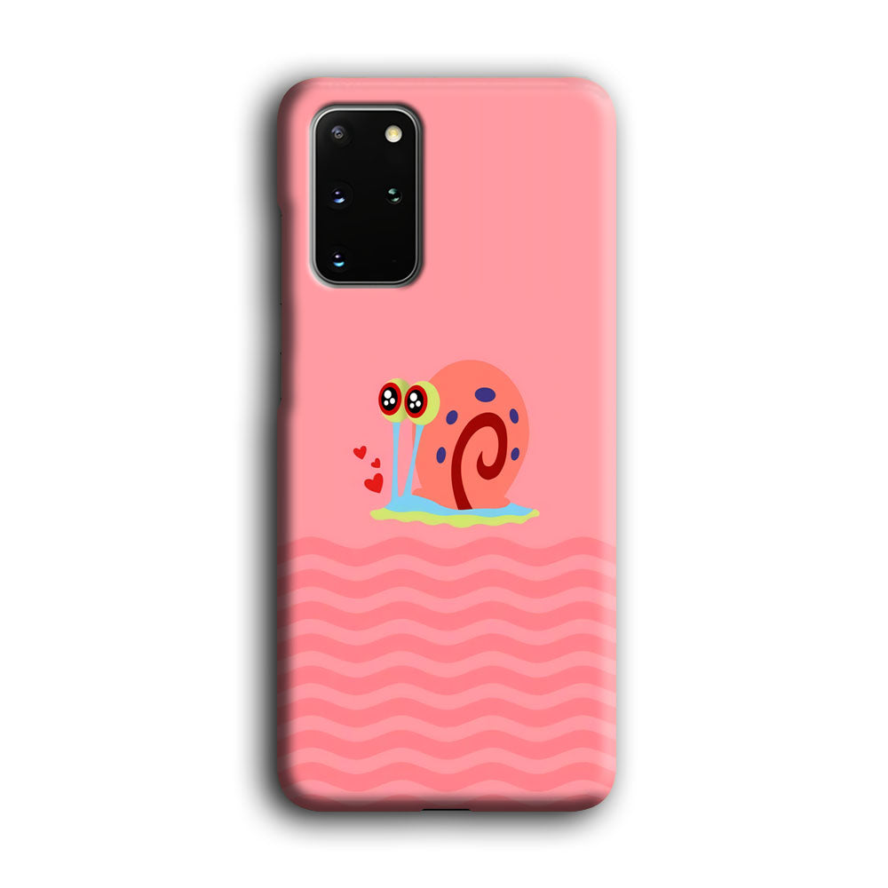 Gary Squarepants Cuteness of Pet Samsung Galaxy S20 Plus Case