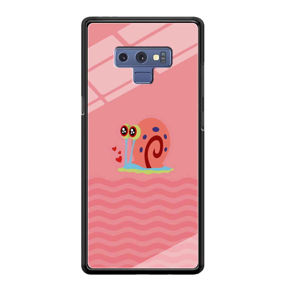 Gary Squarepants Cuteness of Pet Samsung Galaxy Note 9 Case