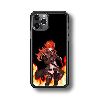 Genshin Impact Diluc Pyro Element iPhone 11 Pro Max Case - ezzyst