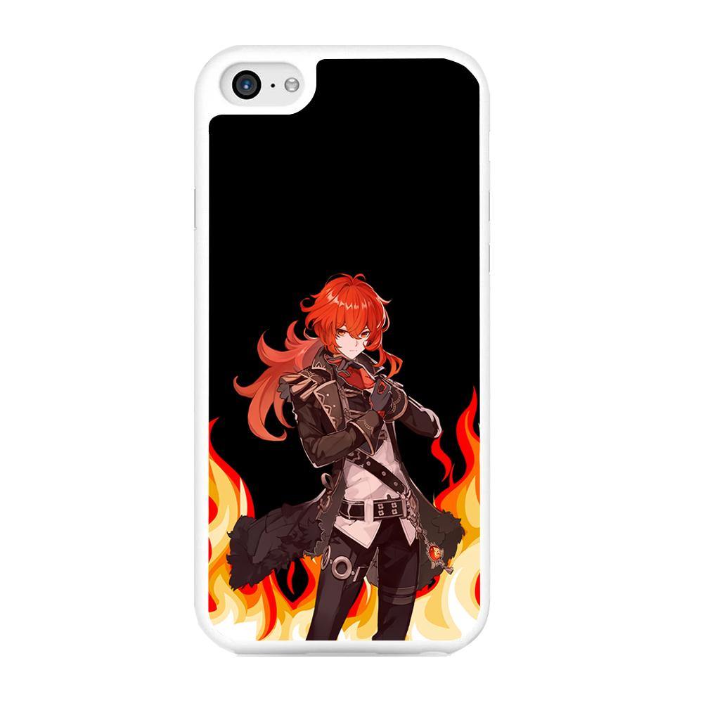 Genshin Impact Diluc Pyro Element iPhone 6 | 6s Case - ezzyst