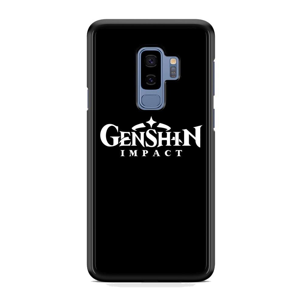 Genshin Impact Logo Black Samsung Galaxy S9 Plus Case - ezzyst