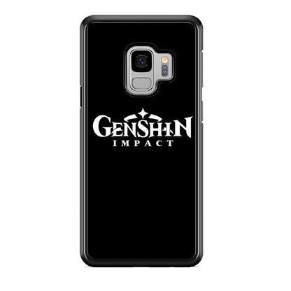 Genshin Impact Logo Black Samsung Galaxy S9 Case - ezzyst