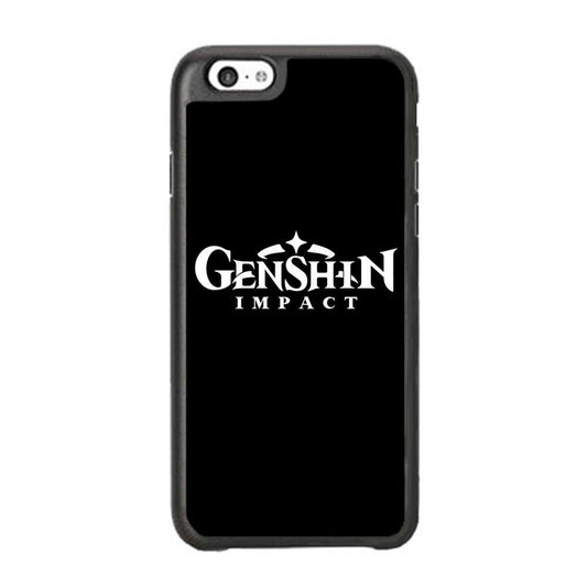 Genshin Impact Logo Black iPhone 6 | 6s Case - ezzyst