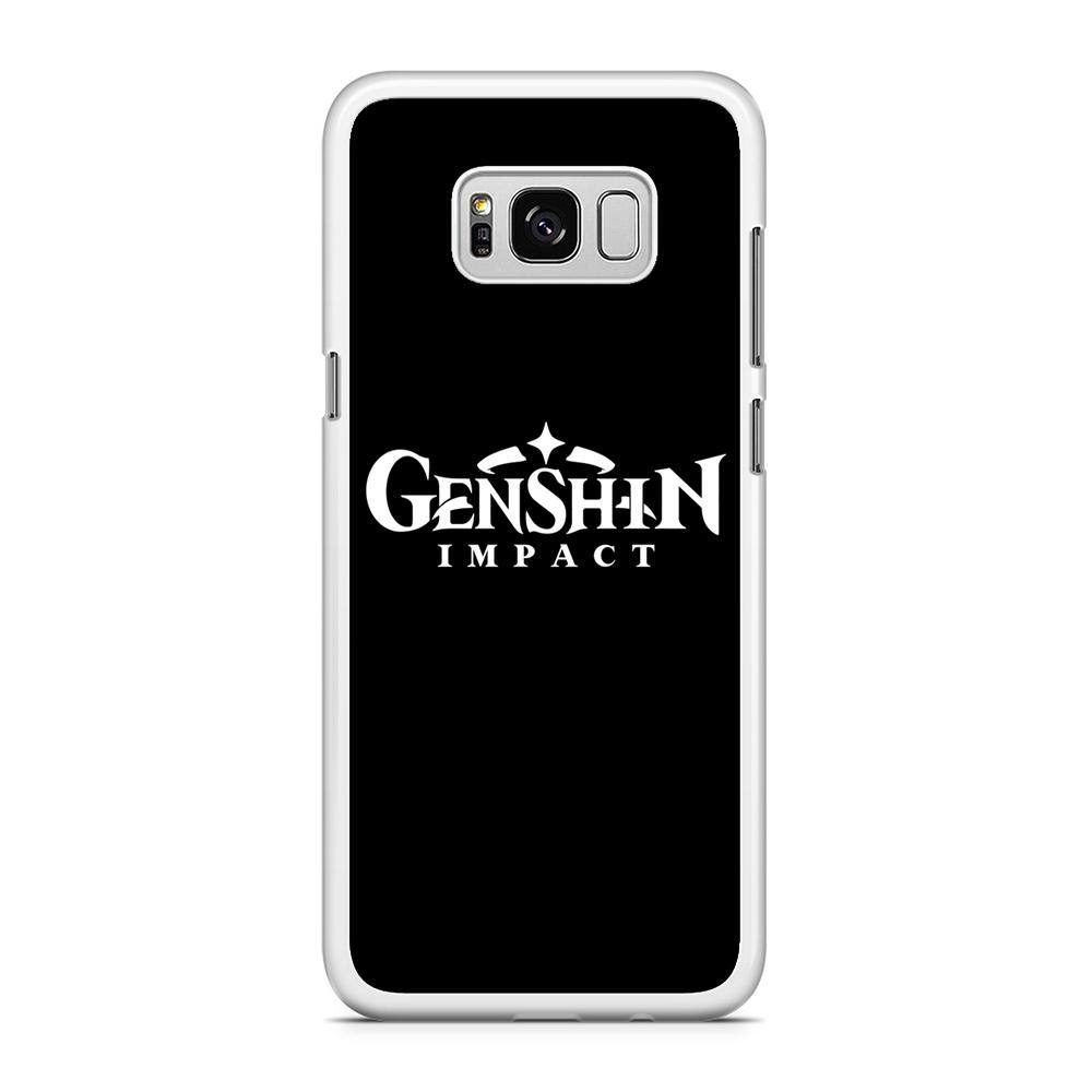Genshin Impact Logo Black Samsung Galaxy S8 Case - ezzyst
