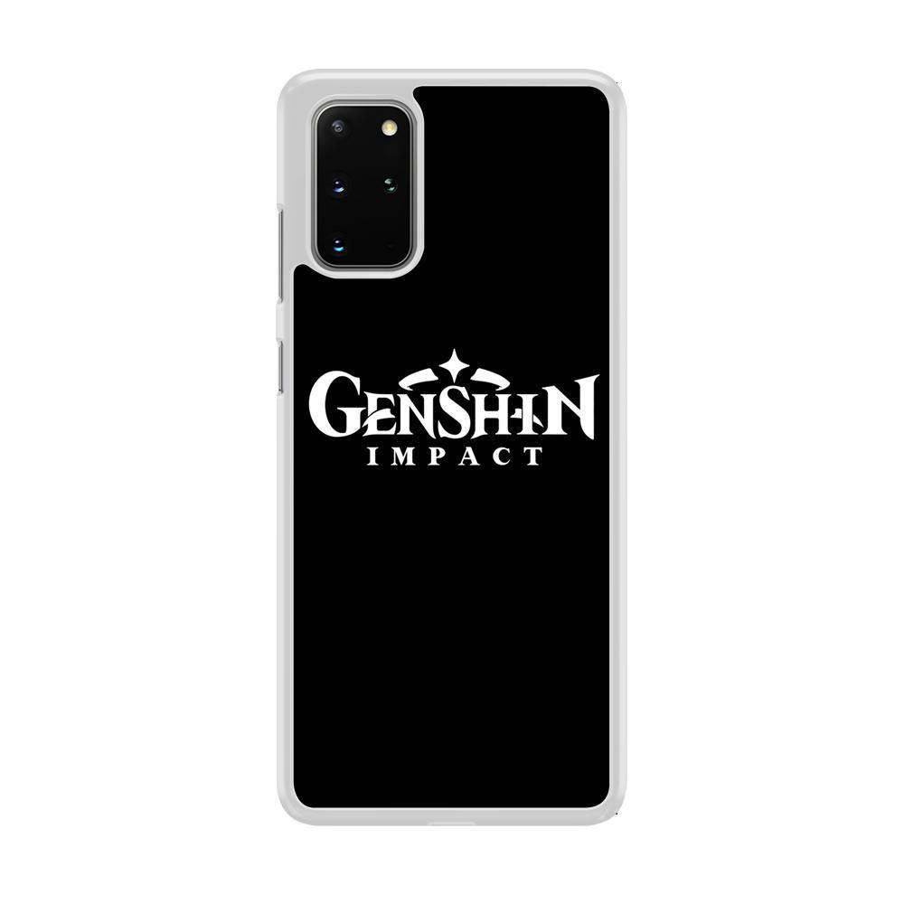 Genshin Impact Logo Black Samsung Galaxy S20 Plus Case - ezzyst