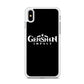 Genshin Impact Logo Black iPhone Xs Case - ezzyst