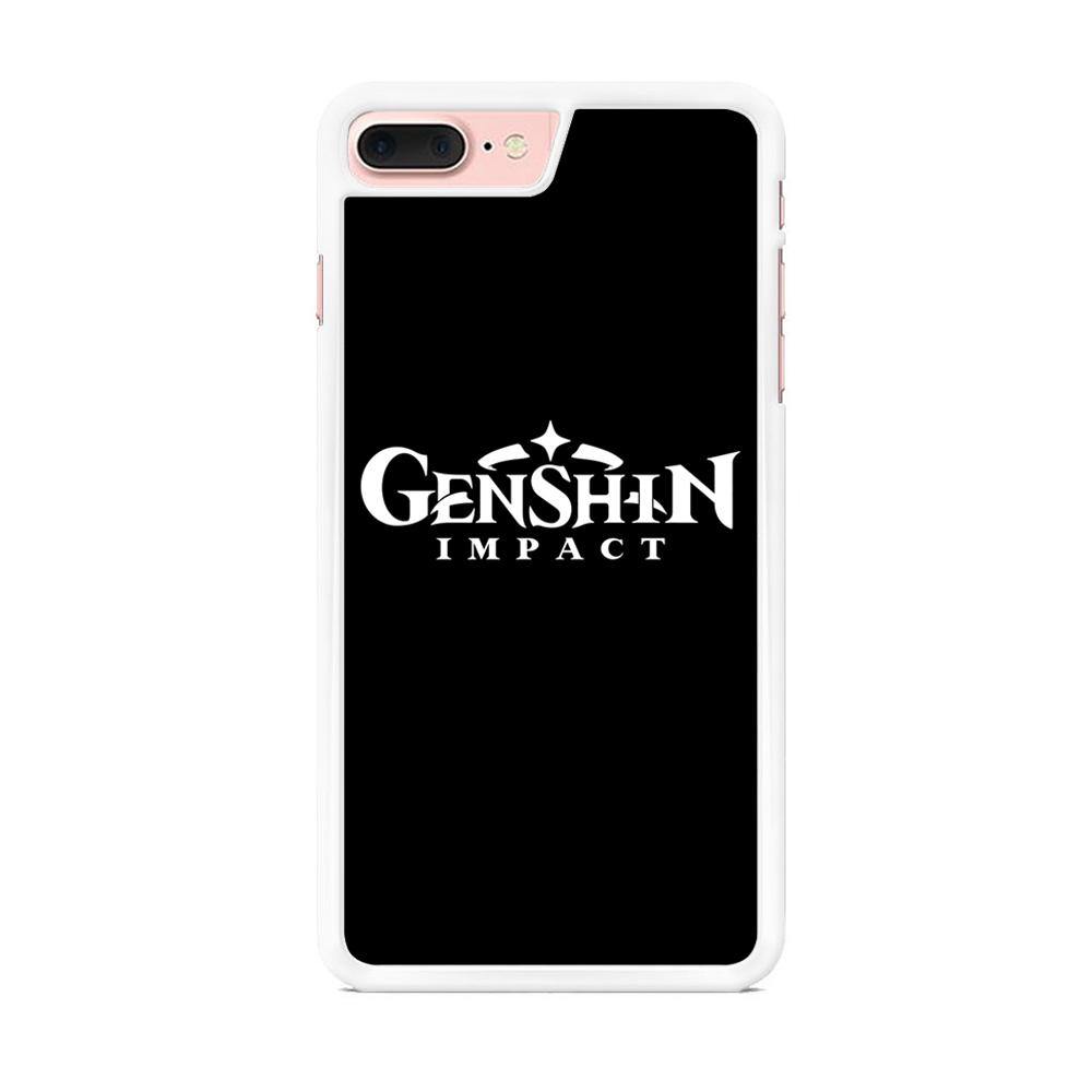 Genshin Impact Logo Black iPhone 7 Plus Case - ezzyst