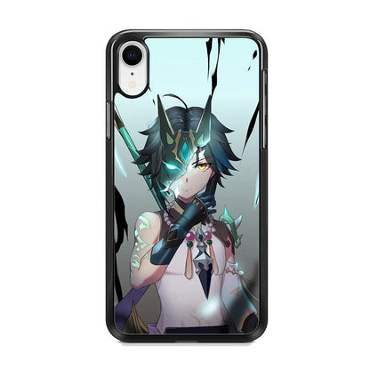 Genshin Impact Xiao Anemo Element iPhone XR Case - ezzyst