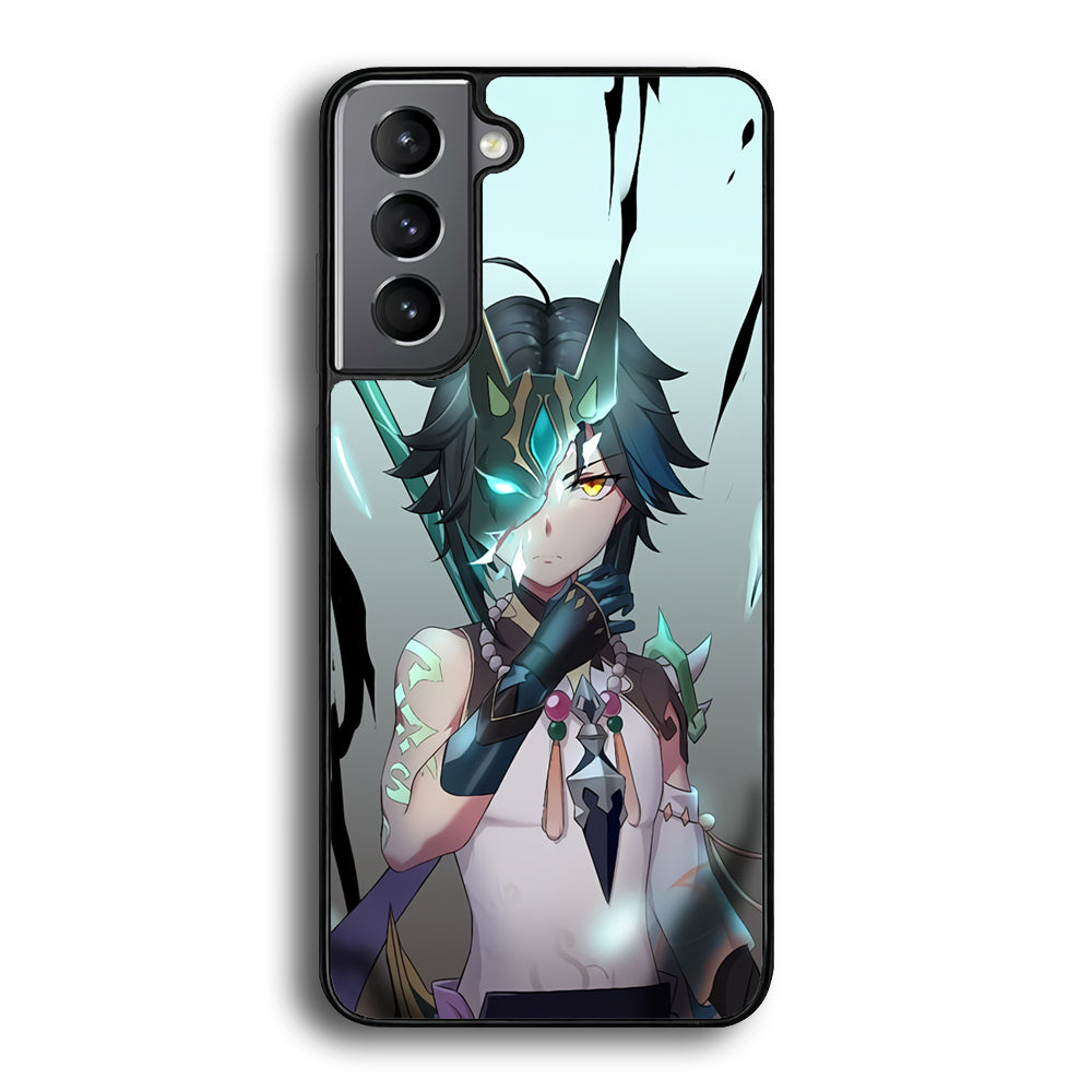 Genshin Impact Xiao Anemo Element Samsung Galaxy S21 Plus Case