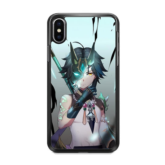Genshin Impact Xiao Anemo Element iPhone Xs Case - ezzyst