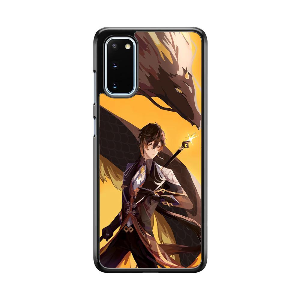 Genshin Impact Zhongli Geo Element Samsung Galaxy S20 Case - ezzyst