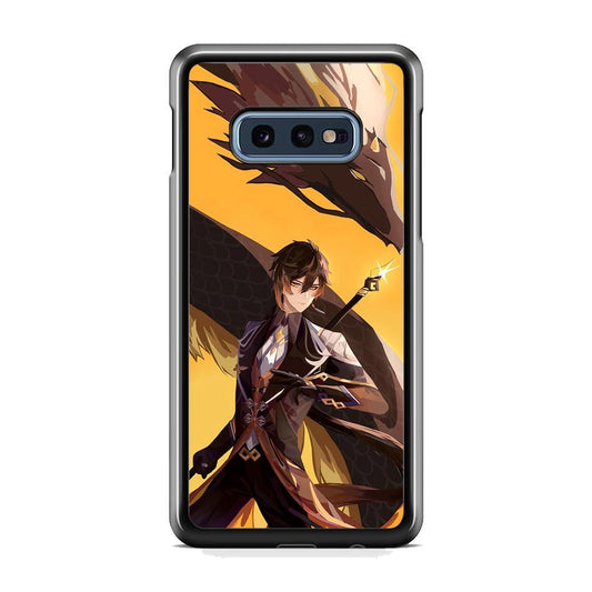 Genshin Impact Zhongli Geo Element Samsung Galaxy 10e Case - ezzyst