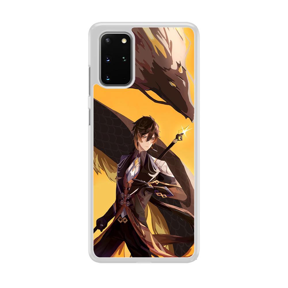 Genshin Impact Zhongli Geo Element Samsung Galaxy S20 Plus Case - ezzyst