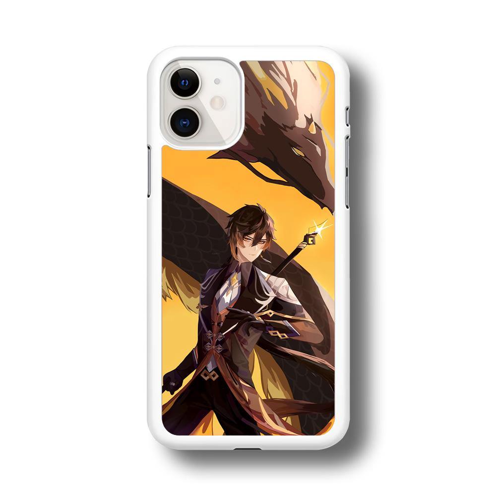 Genshin Impact Zhongli Geo Element iPhone 11 Case - ezzyst