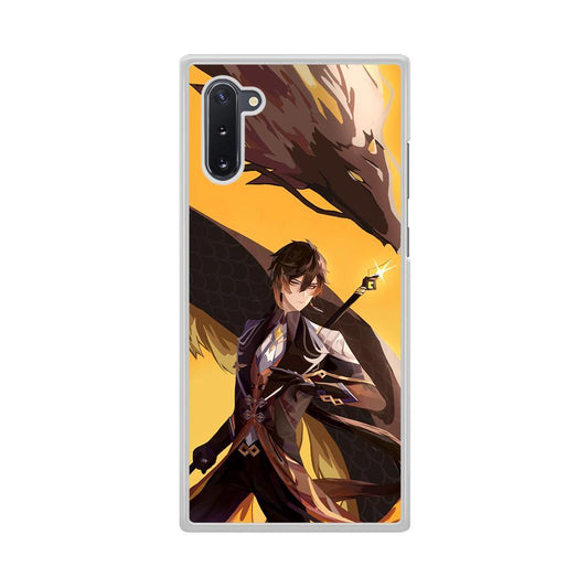 Genshin Impact Zhongli Geo Element Samsung Galaxy Note 10 Case - ezzyst