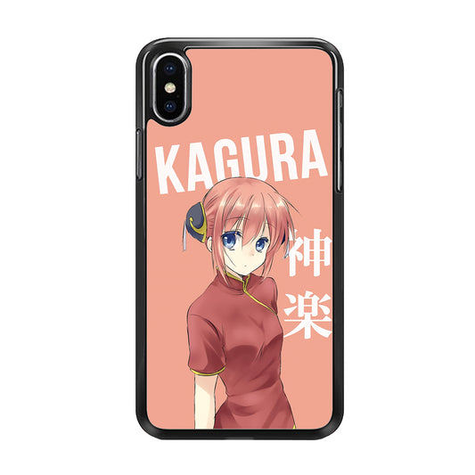 Gintama Kagura Character iPhone X Case