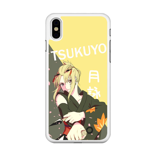 Gintama Tsukuyo Character iPhone Xs Case