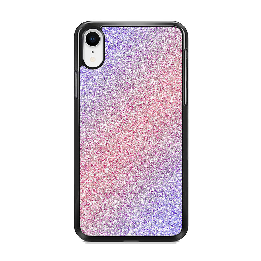 Glitter Blossome Colours iPhone XR Case