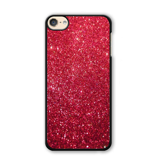 Glitter Light Sand Red Maroon iPod Touch 6 Case - Ezzystore