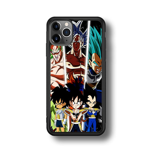 Goku And Brother Transformation iPhone 11 Pro Case