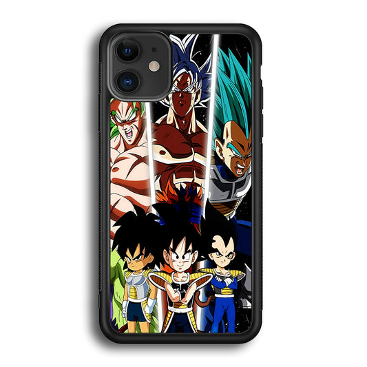 Goku And Brother Transformation iPhone 12 Case