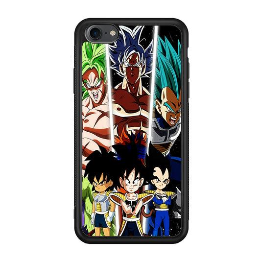 Goku And Brother Transformation iPhone 8 Case