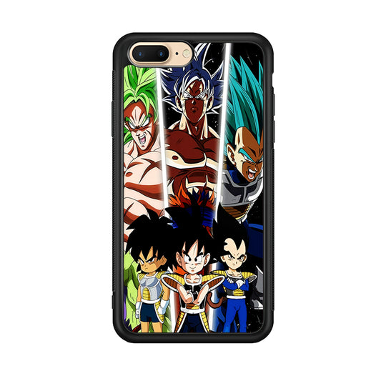 Goku And Brother Transformation iPhone 7 Plus Case