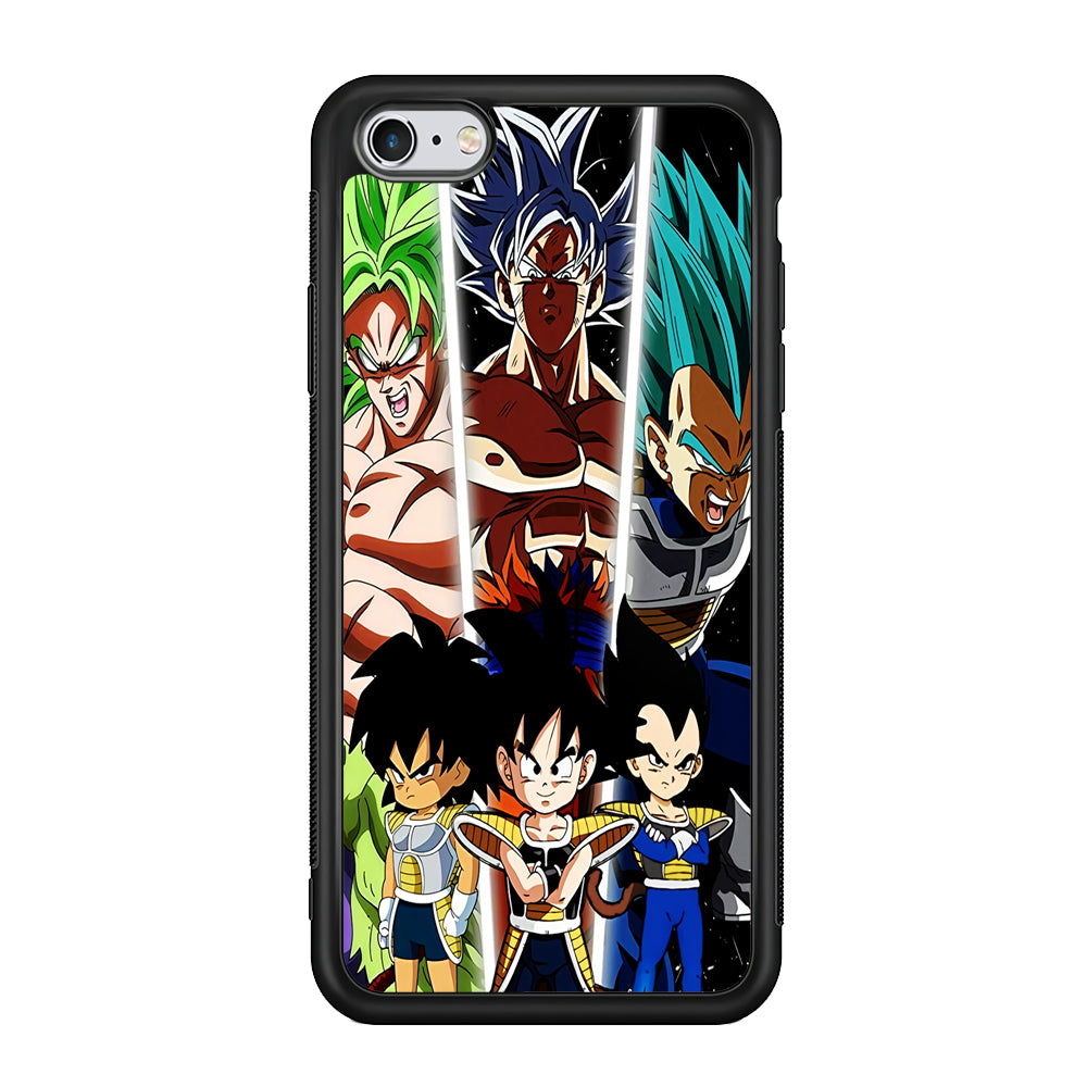 Goku And Brother Transformation iPhone 6 | 6s Case