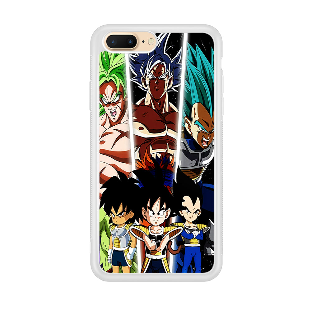 Goku And Brother Transformation iPhone 8 Plus Case