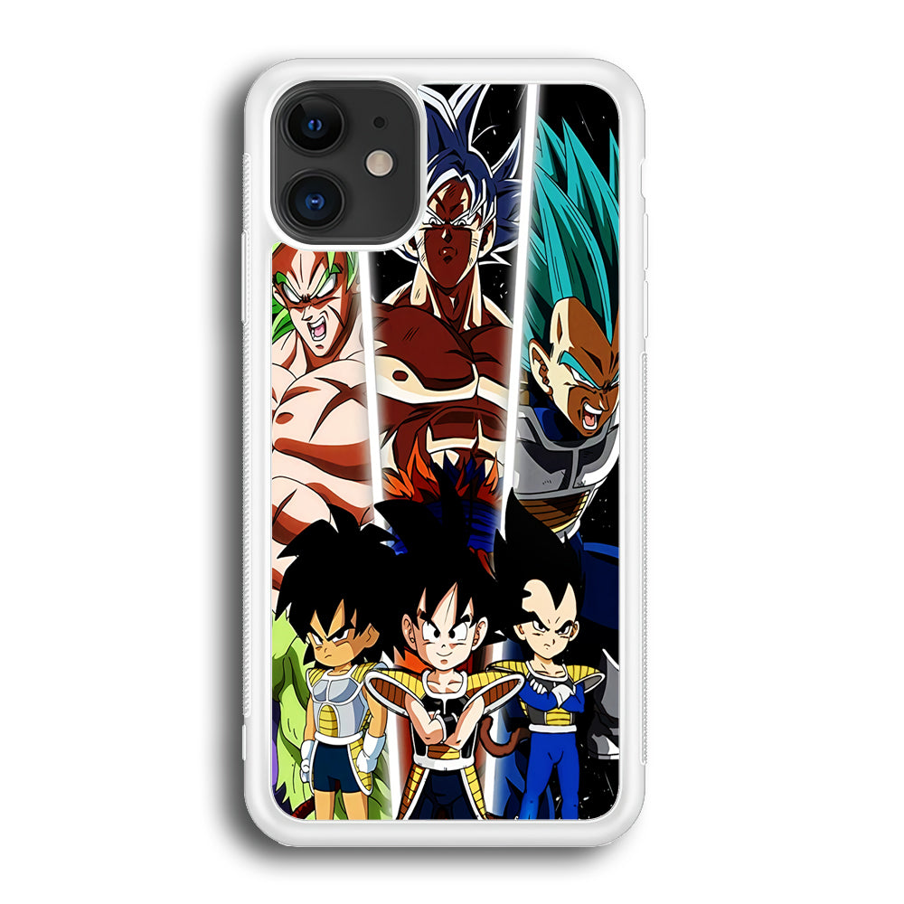 Goku And Brother Transformation iPhone 12 Case