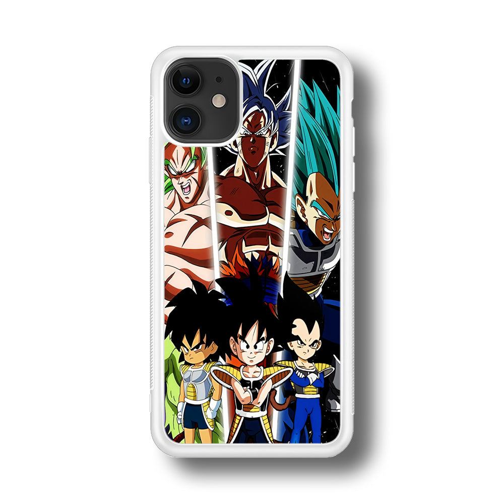 Goku And Brother Transformation iPhone 11 Case